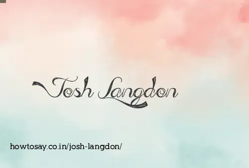 Josh Langdon