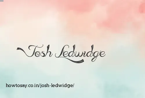 Josh Ledwidge
