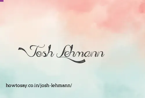 Josh Lehmann