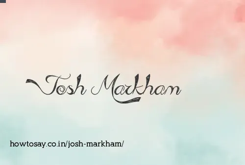 Josh Markham