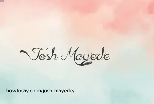 Josh Mayerle
