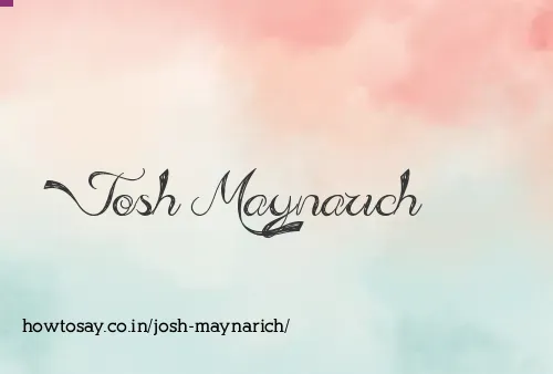 Josh Maynarich