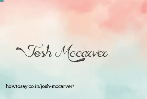 Josh Mccarver