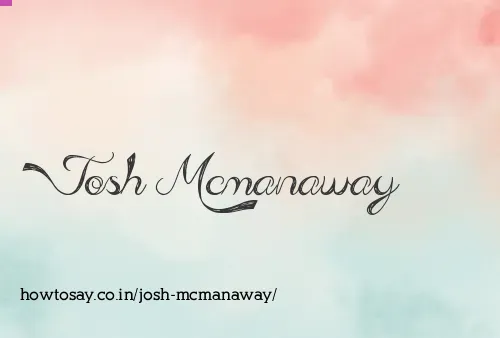 Josh Mcmanaway