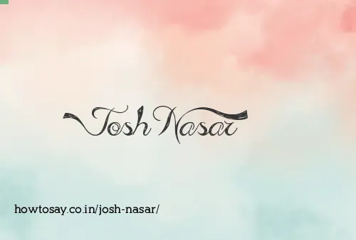 Josh Nasar