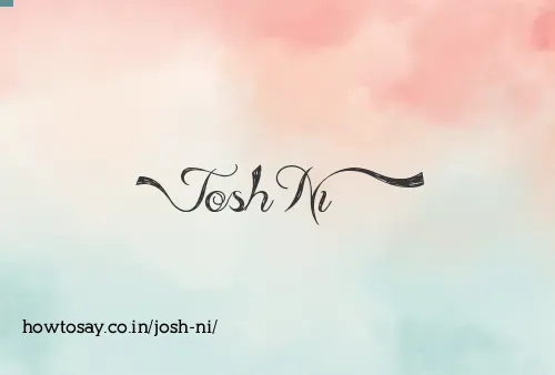 Josh Ni