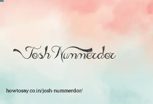 Josh Nummerdor