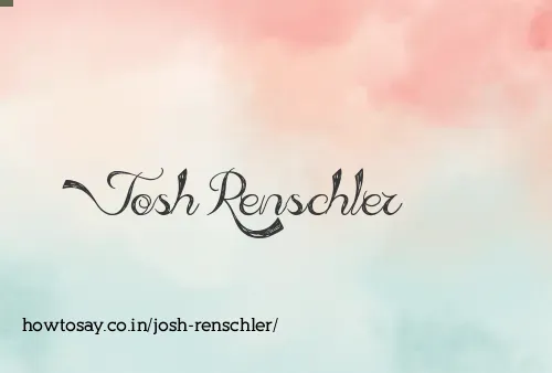 Josh Renschler