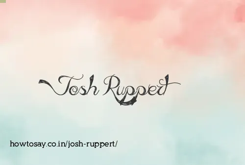Josh Ruppert
