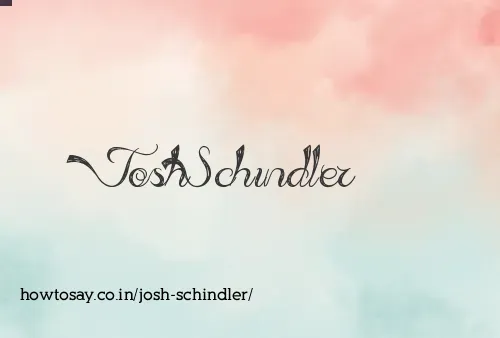 Josh Schindler