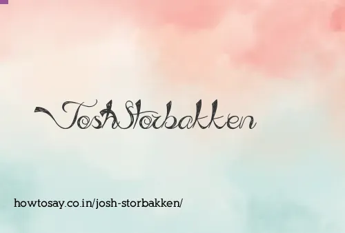 Josh Storbakken
