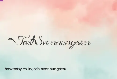 Josh Svennungsen