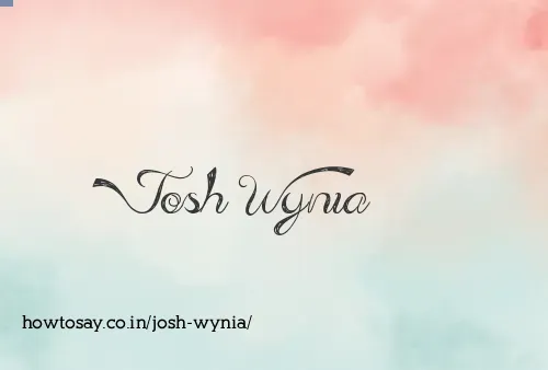 Josh Wynia