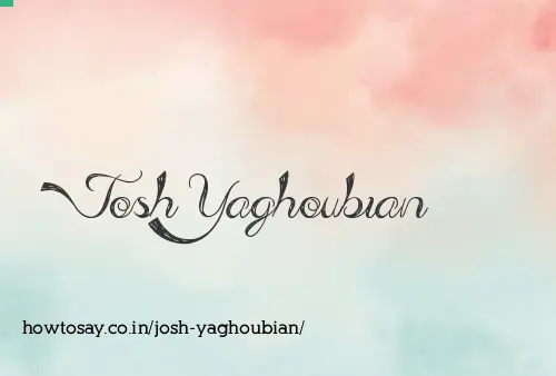 Josh Yaghoubian