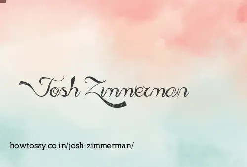 Josh Zimmerman