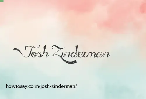 Josh Zinderman