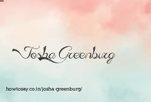 Josha Greenburg