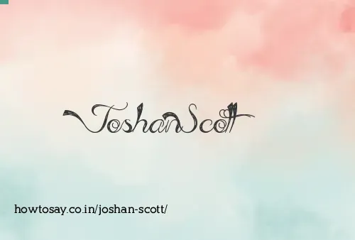 Joshan Scott