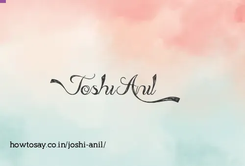 Joshi Anil