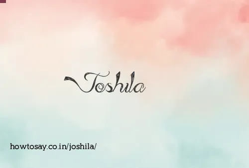 Joshila