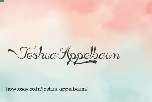 Joshua Appelbaum