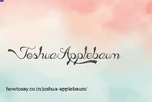 Joshua Applebaum