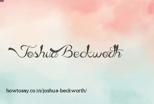 Joshua Beckworth