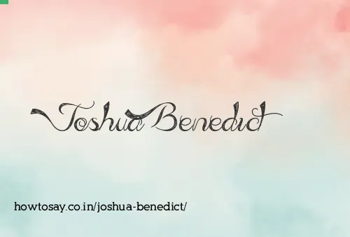 Joshua Benedict
