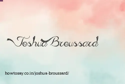 Joshua Broussard