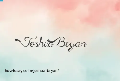 Joshua Bryan