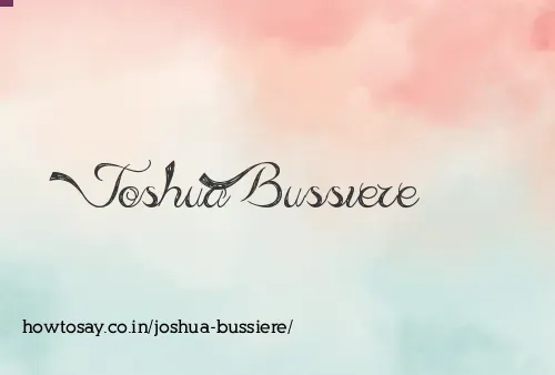 Joshua Bussiere