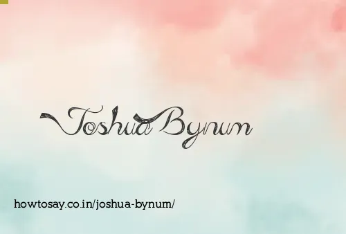 Joshua Bynum