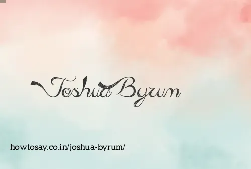 Joshua Byrum