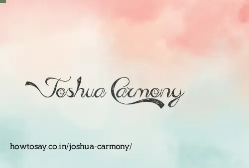 Joshua Carmony