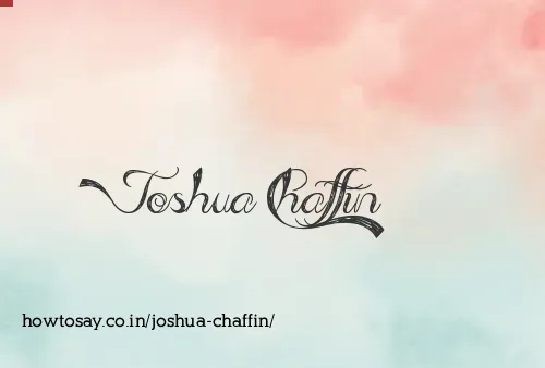 Joshua Chaffin