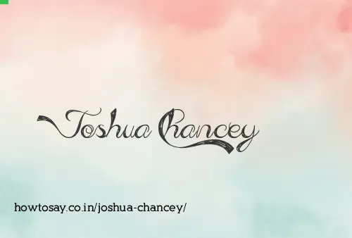 Joshua Chancey