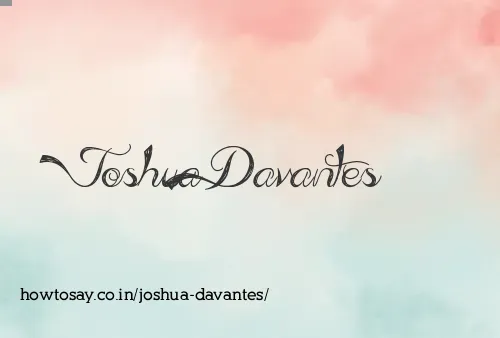Joshua Davantes