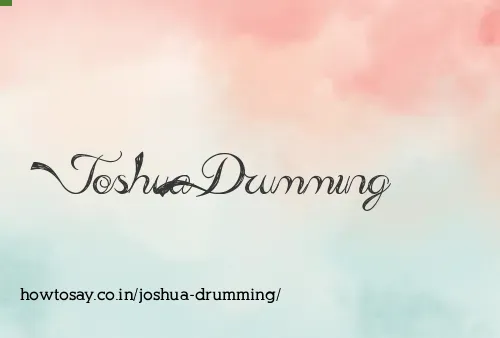 Joshua Drumming