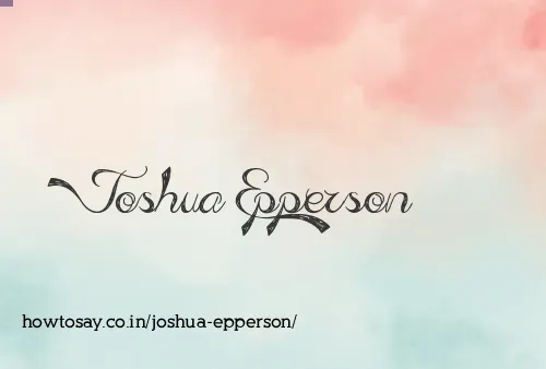Joshua Epperson