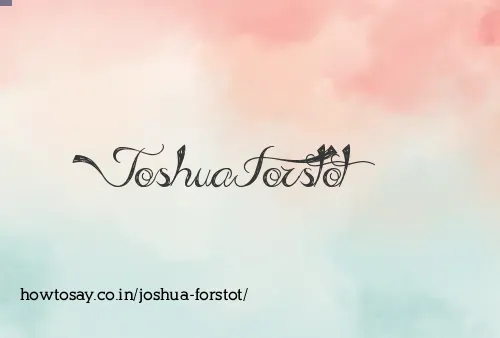 Joshua Forstot