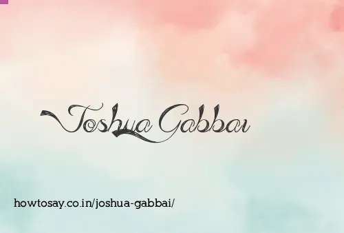 Joshua Gabbai