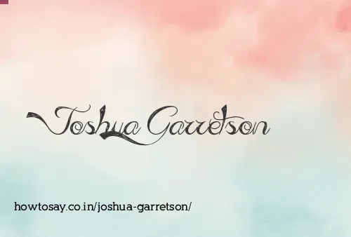 Joshua Garretson