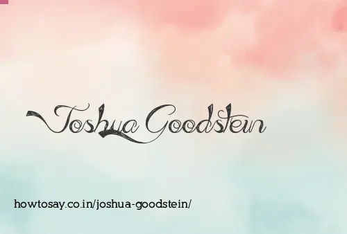 Joshua Goodstein