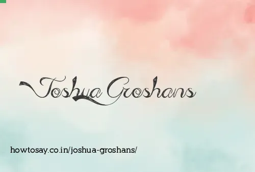 Joshua Groshans