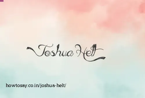 Joshua Helt