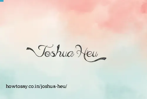 Joshua Heu