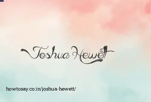 Joshua Hewett