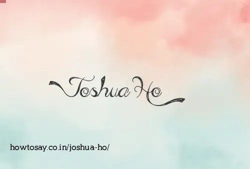 Joshua Ho