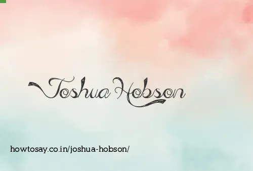 Joshua Hobson