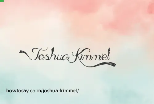 Joshua Kimmel